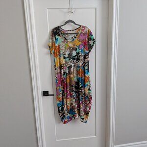 Orientique Bubble Dress - short sleeved